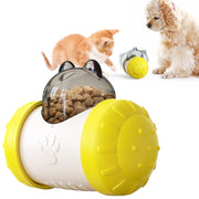 Funny Dog Treat Leaking Toy With Wheel Interactive Toy For Dogs Puppies Cats Pet Products Supplies Accessories